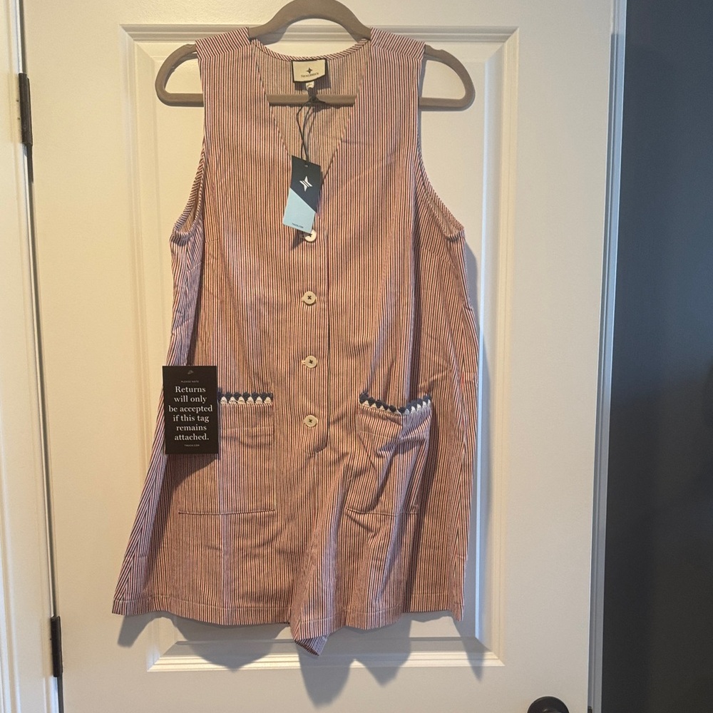 Tuckernuck Striped Red and White Garment